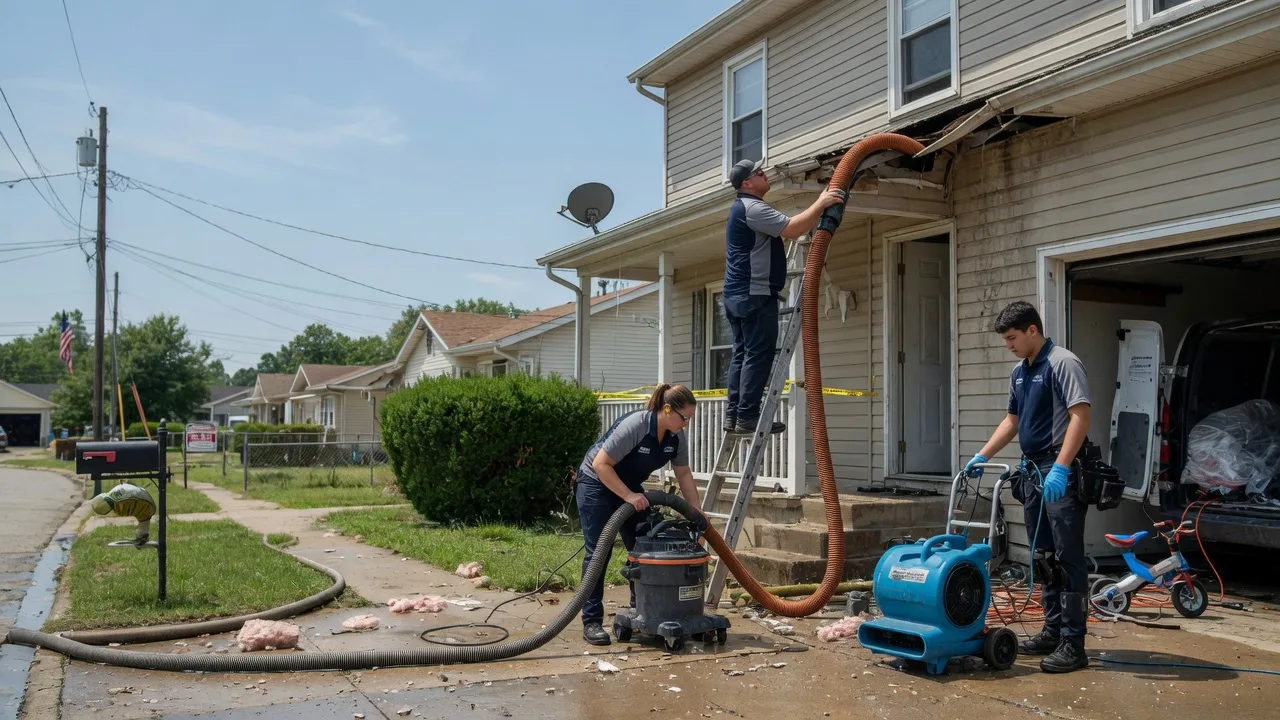 Water Damage Restoration in Mcadoo, TX near me